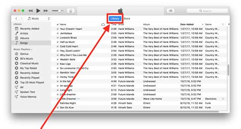 Adding Music from iTunes Library