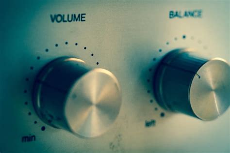 Adjust the Volume Levels