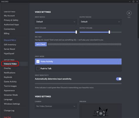 Adjusting Audio Levels for Headsets on Discord