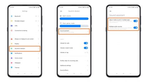 Adjusting Audio Settings on Xiaomi Device