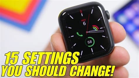 Adjusting Display Options for your iWatch SE Timepiece