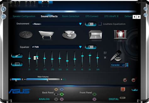 Adjusting Headphone and Microphone Settings in Asus Realtek HD Manager