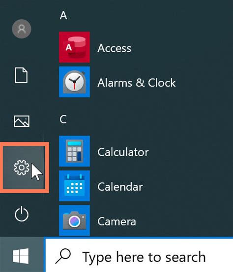 Adjusting Settings in Windows