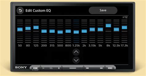 Adjusting Sound Settings and Equalizer