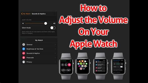 Adjusting Volume Settings on your Apple Watch