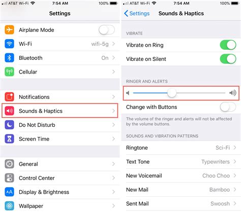 Adjusting Volume and Vibration Settings for your Alarm