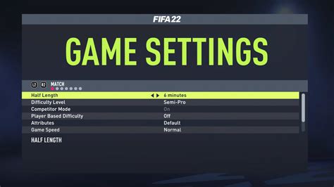 Adjusting audio settings in FIFA: A guide to optimizing your game sound