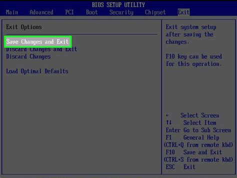 Adjusting the BIOS Settings