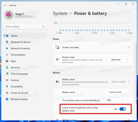 Adjusting the Brightness and Timeout Settings