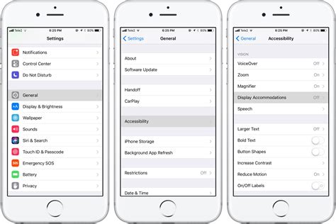 Adjusting the Display Intensity on Your Apple Device