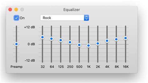 Adjusting the Equalizer Settings on Your Device