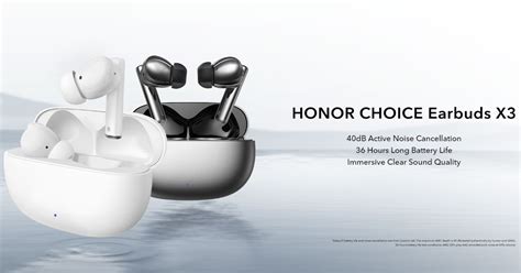 Adjusting the volume and controls on your Honor Earbuds X3
