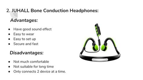 Advantages and Constraints of Bone Conduction Technology