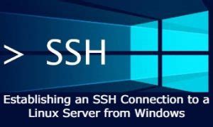 Advantages of Establishing SSH Connectivity on Windows through Linux