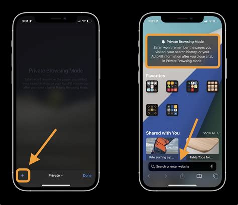 Advantages of Utilizing Private Browsing on Safari Mobile in iOS 15