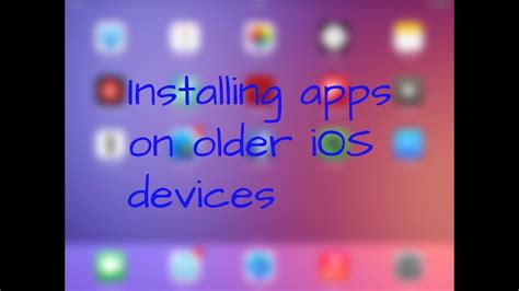 Alternative Methods for Installing VK and Other Applications on Older iOS Devices