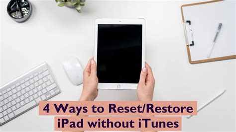 Alternative Methods for Restoring Your iPad