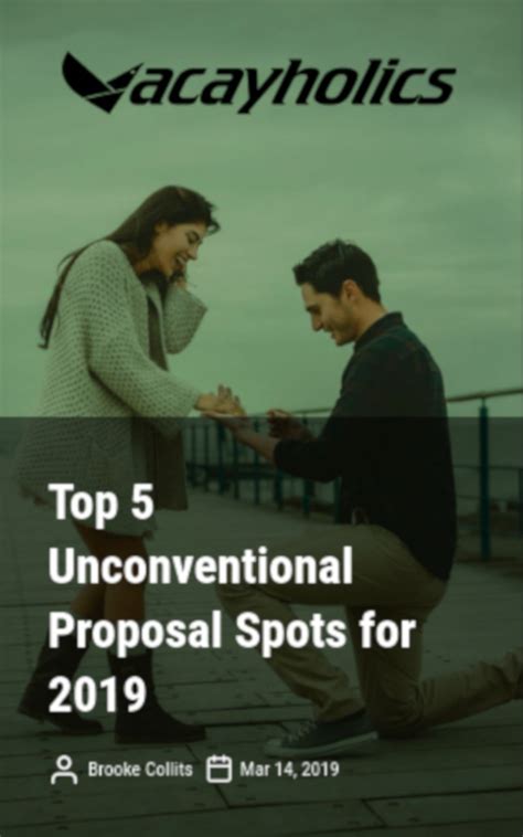 An Unconventional Proposal
