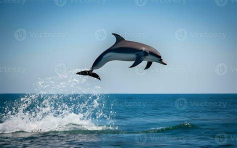 An Unexpected Encounter: The Dolphin's Elegance in Motion