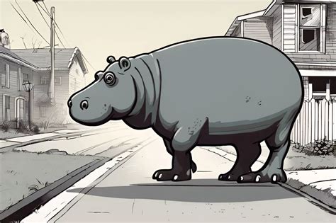 An Unexpected Visitor: A Hippo Appears in a Dream