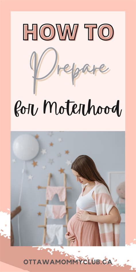 Anxiously awaiting the arrival: Preparing for motherhood