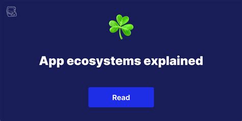 App Ecosystem: What are the App Options?