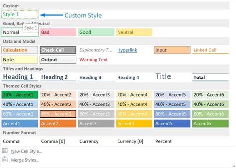 Applying and Customizing the Style