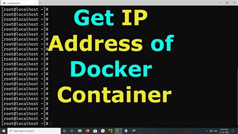 Assigning a Specific IP to a Container