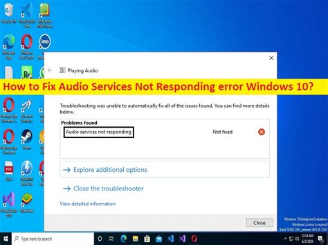 Audio Service Errors