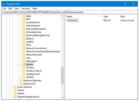 Automating the Process of Preserving Modifications to the Windows Registry