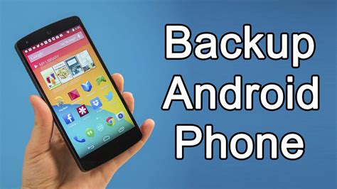 Backing Up Your Android Device Data