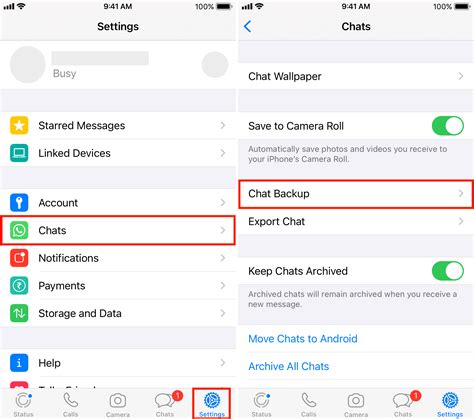 Backup and restore your WhatsApp conversations on your iPhone