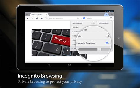 Benefits of Disabling Incognito Mode on Apple Tablet Web Browser