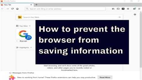 Bonus Tip: Utilizing Incognito Mode to Prevent Storing Browsing Data