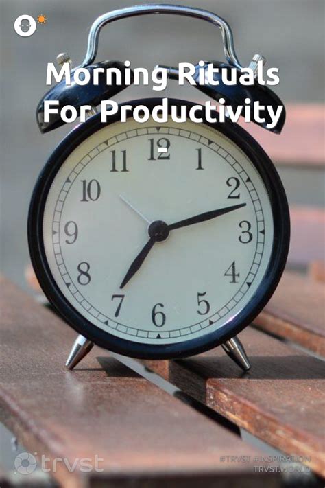 Boosting Productivity: Effective Morning Rituals for Men