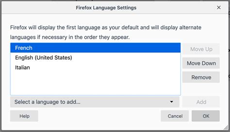 Browse the Available Languages