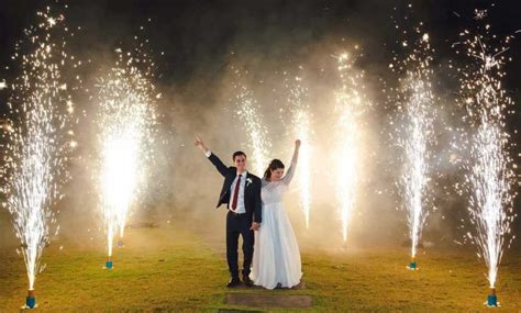 Captivating Guests: The Spellbinding Effect of Enchanting Wedding Pyrotechnics