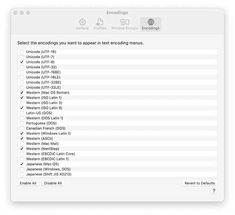 Cause 1: Incorrect Terminal Encoding