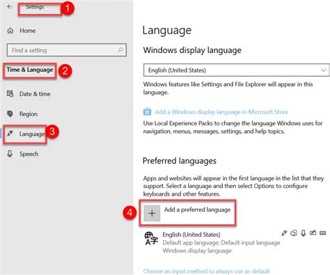 Changing the Display Language on a Windows PC