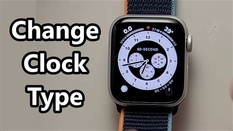 Changing the Display Style on Your Timepiece: Apple Watch SE