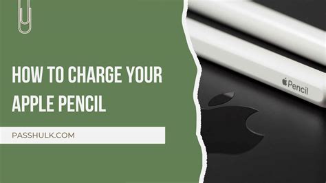 Charge Your Apple Pencil