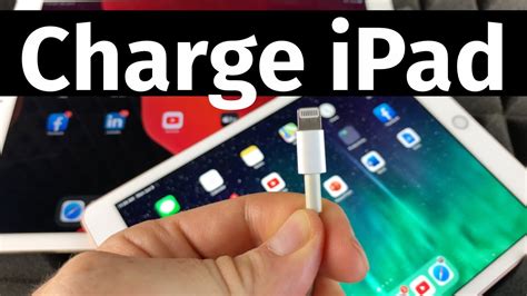 Charging Your iPad to Activate it