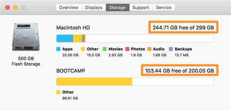 Check Available Storage Space