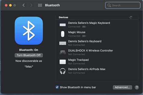 Checking Bluetooth Settings