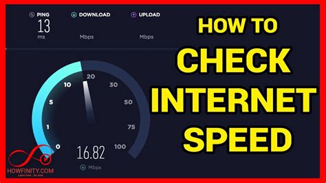 Checking Internet Connection Speed via Device Settings