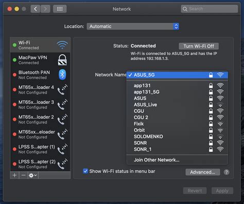 Checking Wi-Fi Availability