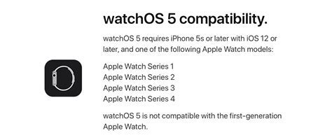 Checking compatibility with the Apple Watch