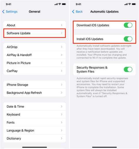 Checking the iOS Software Update on an iPhone or iPad