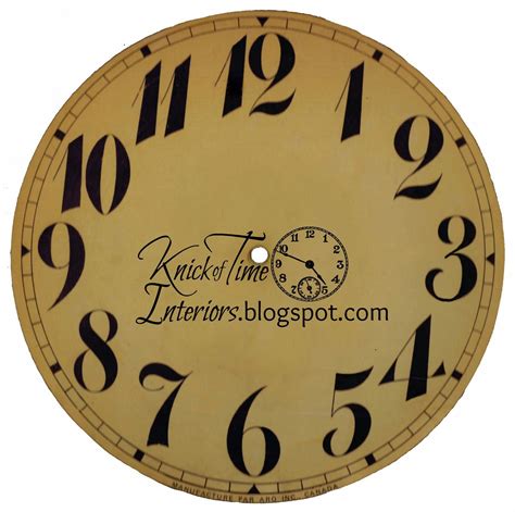 Choosing a New Clock Face