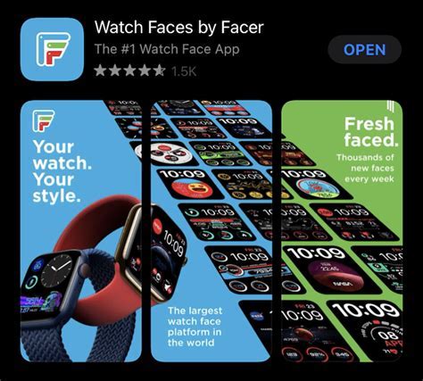 Choosing and Downloading a Watch Face from the App Store